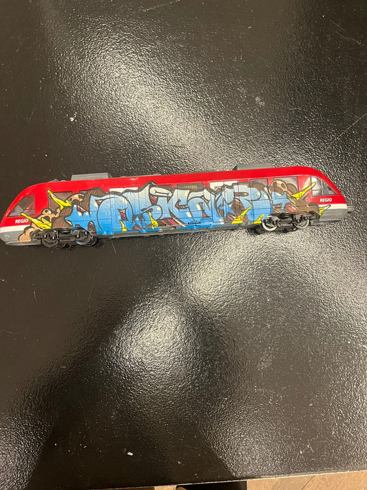 Customized Graffiti Mini Train
