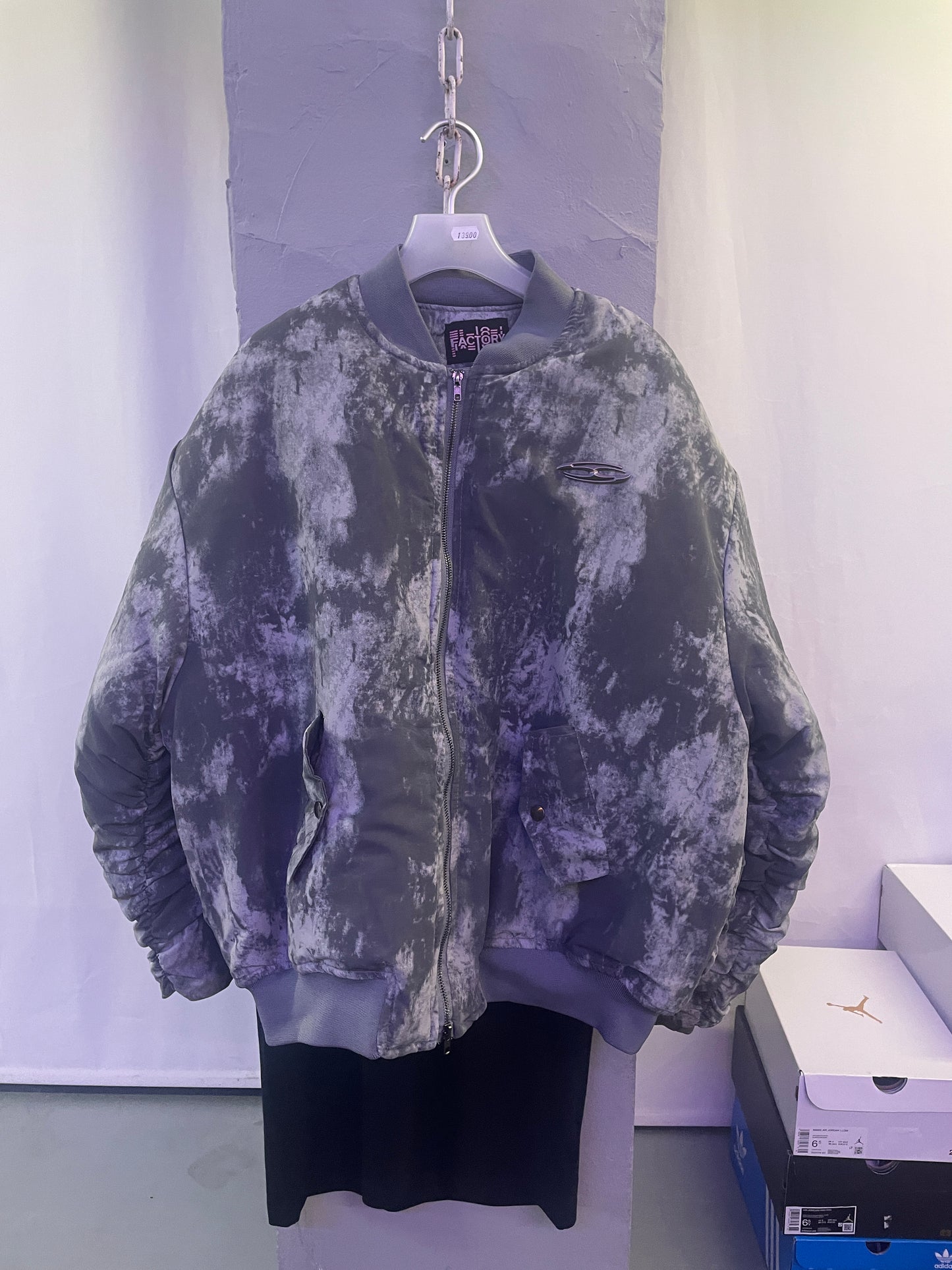 EX. Industry - Silver Bomberjacke