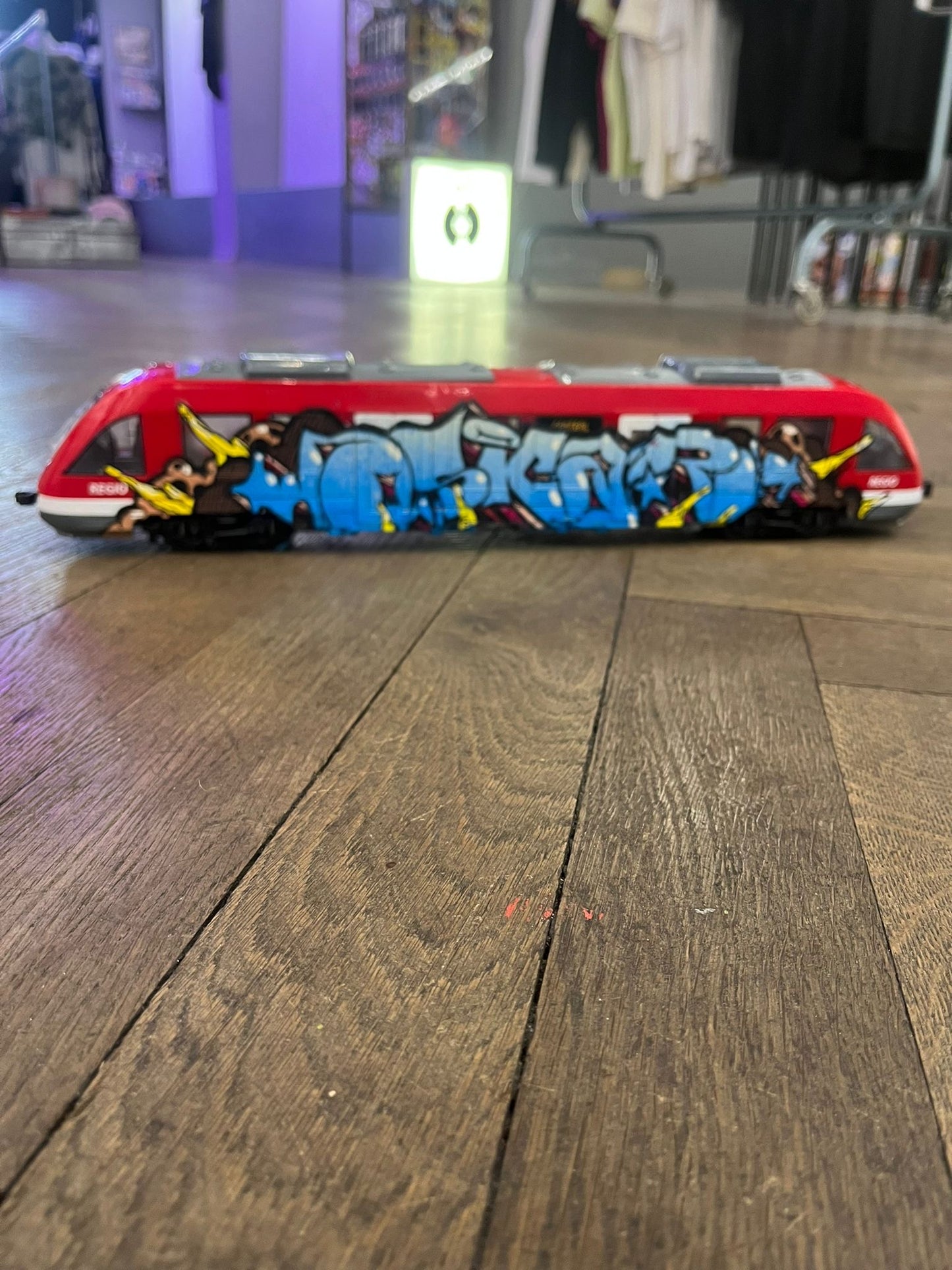 Customized Graffiti Mini Train