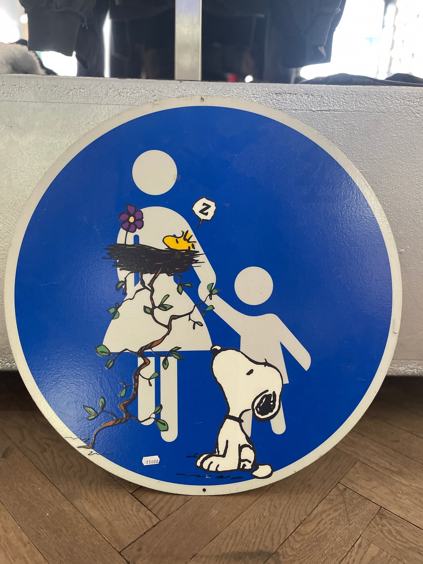 Hang on Snoopy # 2 Traffic Sign